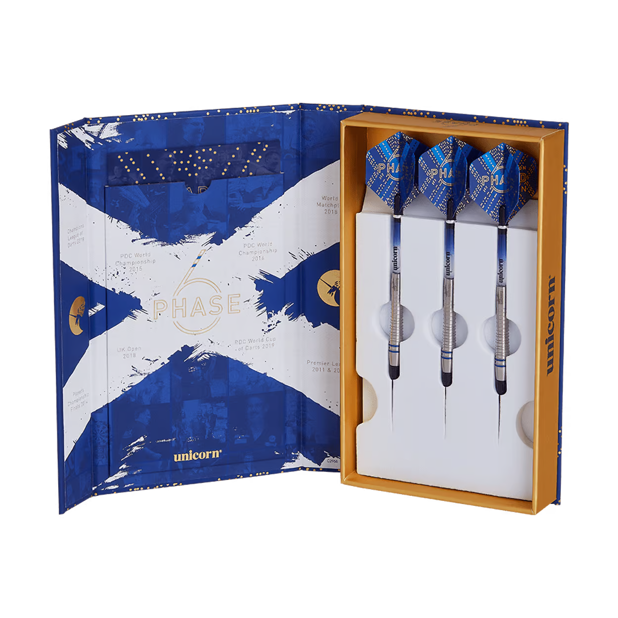 Unicorn Gary Anderson Phase 6 World Champion soft tip - 18g ukupno (utezi 16g)