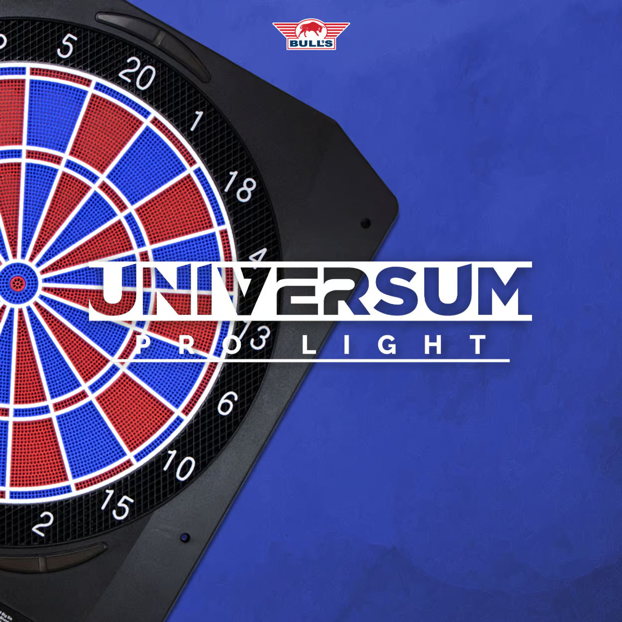 Bulls NL Universum Pro Light Electronic Dartboard - Crveno-plava