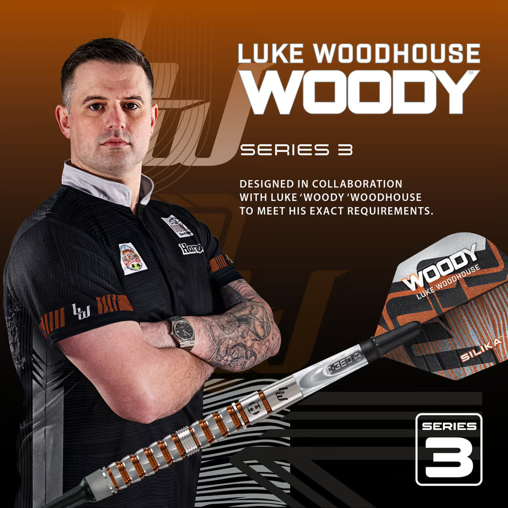Harrows Luke Woodhouse Series 3 soft tip - 20g ukupno (utezi 18g)