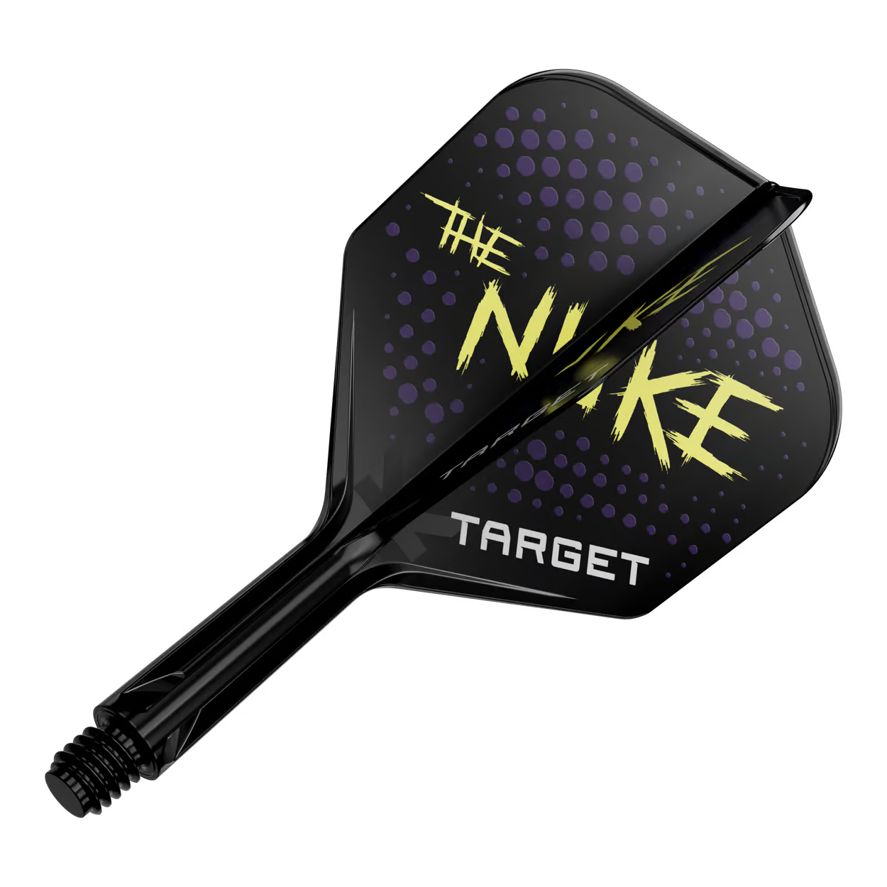 Target K-Flex Luke Littler No6 Flight System Black Intermediate