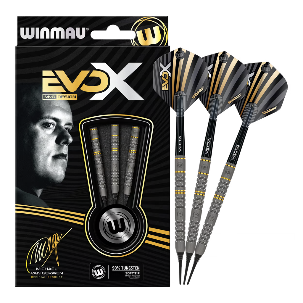 Winmau Michael Van Gerwen Evo-X soft tip - 20g ukupno (utezi 18g)