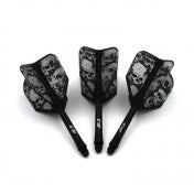 Cuesoul Flights AK5 Shape L Black Skeleton Pattern