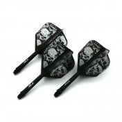 Cuesoul Flights AK5 Shape L Black Skeleton Pattern