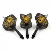 Cuesoul Flights AK5 Standard M Dartsboard Black Yellow
