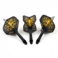 Cuesoul Flights AK5 Standard M Dartsboard Black Yellow